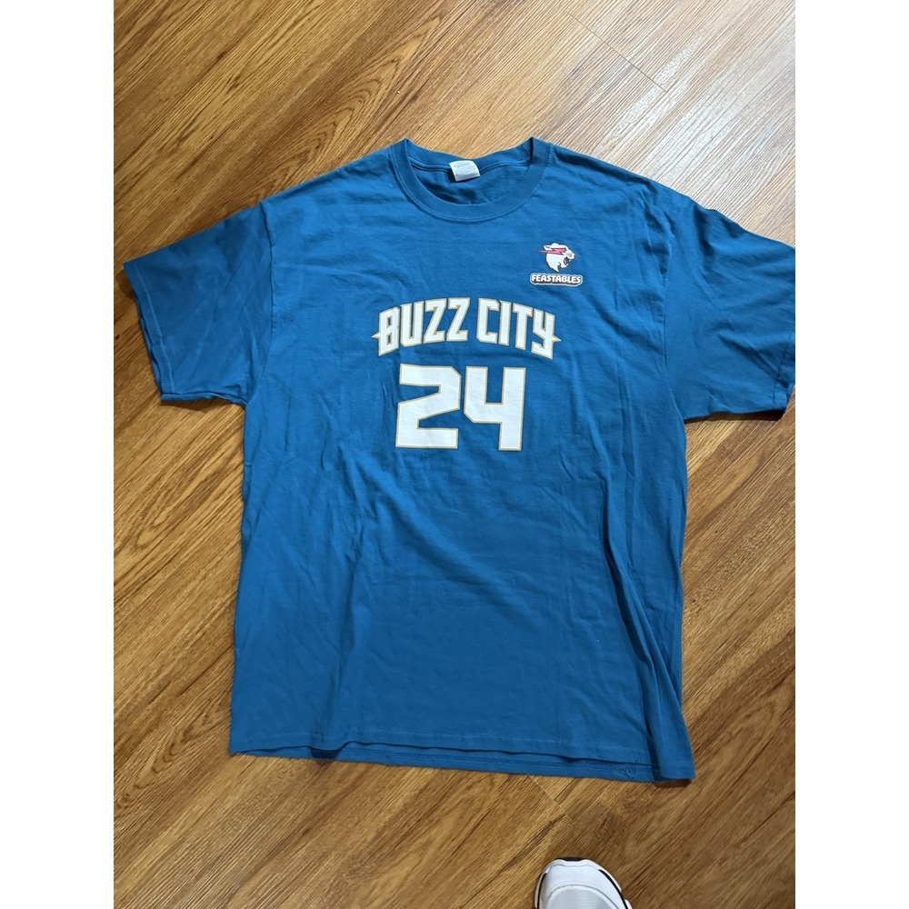 Brandon Miller #24 Charlotte Hornets‎ Buzz City XL Teal NBA T-Shirt